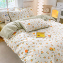 GobekUsa Cute Printed Cotton Duvet Cover for Double Queen Bed - Cozy & Non-Fading