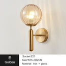 GobekUsa Iron LED Sconce Lamp for Modern Bedroom and Living Room Lighting