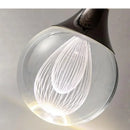 GobekUsa Crystal LED Ball Pendant Chandelier for Dining Room, Bedroom, Kitchen, and Restaurant decor