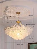 GobekUsa Crystal Chandelier: Modern Chic Pearl Light for Elegant Home Decor