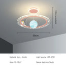 GobekUsa LED Chandelier for Boy's Room with Remote Control and Modern Design