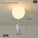 GobekUsa Kids Bear LED Ceiling Light - Designer Bedroom Pendant Lamp