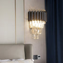 GobekUsa Crystal LED Wall Sconces: Elegant Lighting for Bedroom, Corridor, Stairs