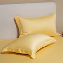GobekUsa Egyptian Cotton Pillowcase Set - Solid Color Pillow Shams Covers