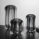 GobekUsa Glass Vase for Hydroponics & Flower Arrangement - Home Decor Accent