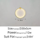 GobekUsa Elegant Round Wall Sconces for Home Indoor Lighting