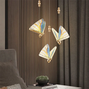Nordic Butterfly Pendant Light With Iron And Acrylic