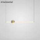 GobekUsa Glass Pendant Lights: Modern Long Hanging Lamps for Kitchen, Dining Room, and Shop