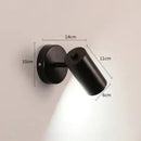GobekUsa Gold LED Wall Lamp Modern Adjustable Indoor Lighting Sconces for Living Room