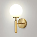 GobekUsa Blue Glass Balls Wall Sconce for Living Room, Bedroom, or Corridor