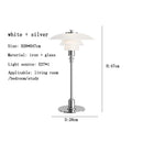 GobekUsa Glass Desk Lamp: Modern Nordic Table Lamp for Home, Office, or Hotel