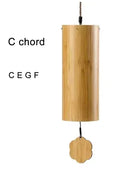 GobekUsa Bamboo Chord Wind Chimes: Handmade Musical Outdoor Decor for Garden and Home