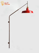 GobekUsa Gold/Black Swing Arm Telescopic Wall Lamp LED E27 - Designer Hotel Restaurant Hall