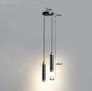 GobekUsa Double Head LED Pendant Lights for Modern Indoor Bedroom, Bedside, Entrance, Bathroom