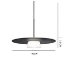 GobekUsa Circular Coffee Shop Pendant Light: Creative Designer Homestay Lamp