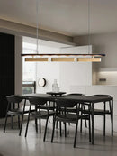 GobekUsa Brushed Gold Stainless Steel Long Pendant Lamp for Dining Room & Bar Decor