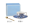 GobekUsa Blue Lotus Dinnerware & Tea Set