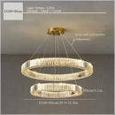 GobekUsa Crystal Ceiling Pendant Chandelier for Luxury Room Decor