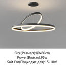 GobekUsa Irregular Ceiling Chandelier for Living Room Bedroom Study Room