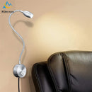 GobekUsa LED Snake Wall Lamps for Bedroom Study USB Reading Lights