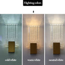 GobekUsa Bubble Crystal LED Wall Sconces Gold Modern Indoor Lighting for Home Decor