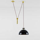 GobekUsa Industrial Metal Pendant Light with Adjustable Height for Kitchen and Dining Room Decor