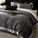 GobekUsa Flowers Plant Print Bedding Set: Luxe Lyocell Cotton Soft Silky Cool Duvet Cover Set