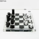 GobekUsa Chessboard Desk Ornament - Black & White Room Aesthetics Decor