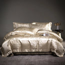 GobekUsa Damask Jacquard Egyptian Cotton Luxury Bedding Set