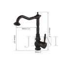 GobekUsa Dual Handle Nickel Brush Bathroom Sink Tap Swivel Spray Mixer Faucet