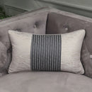 GobekUsa Frosted Gold Satin Lumbar Pillow Covers - Luxe Sofa Cushion Cases