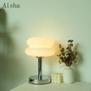 GobekUsa Bauhaus Glass Table Lamp | Modern Desktop Decoration for Home, Bedroom, Living Room