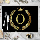 GobekUsa Kitchen Table Mats Set of 4, 42*32cm, Cotton Linen Coasters for Dining Home Decor