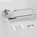 GobekUsa Euro Silver Bathroom Paper Holder in Chrome Finish(Bit shorter version)
