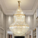 GobekUsa Crystal Hollow Chandelier for Luxury Living Room and Stair Lamps