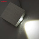 GobekUsa 3W LED Square Wall Lamp Spot Light Modern Home Decoration