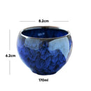 GobekUsa 170ml Ceramic Coffee Cup Kung Fu Tea Cups Pottery Drinkware Egg Style