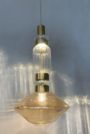 GobekUsa Glass Chandelier: Elegant Lighting for Home, Restaurant, Bar, and Study Room
