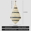GobekUsa Crystal Headlight Luxury Lighting for Villa, Hotel, and Restaurant