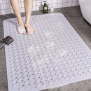 GobekUsa Large Non-Toxic Non-Slip Bath Mat with Suction Cups for Safety and Comfort