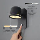 GobekUsa LED Wall Lamp: Touch Dimmer, Adjustable 3-CCT Brightness Wall Sconce