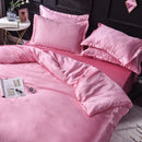 GobekUsa Ice Rayon Satin Bedding Set: Cooling, Soft, Summer Comfort for Twin-Double Bed