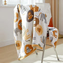 GobekUsa Cotton Gauze Bath Towel - Large Cartoon Towel 70x140cm