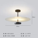 GobekUsa Acrylic Black Round Chandelier for Bedroom and Salon Lighting