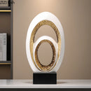 GobekUsa Gold Abstract Art Sculpture Desk Ornaments Minimalism Aesthetics Decor
