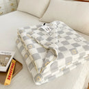 GobekUsa Cartoon Patchwork Summer Cooling Blanket Lightweight Air Condition Comforter
