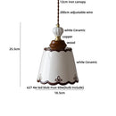 GobekUsa Ceramic LED Pendant Lights Modern Nordic Indoor Hanging Lamp