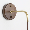 GobekUsa Ceramic LED Wall Lamp Modern Wood Decor Stair Light Fixtures