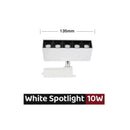 GobekUsa 30W LED Linear Grille Track Spotlights for Living Room and Store Track Lighting