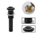 GobekUsa Gold Large Round Bathroom Pop-up Drain for Copper Washbasin Sink